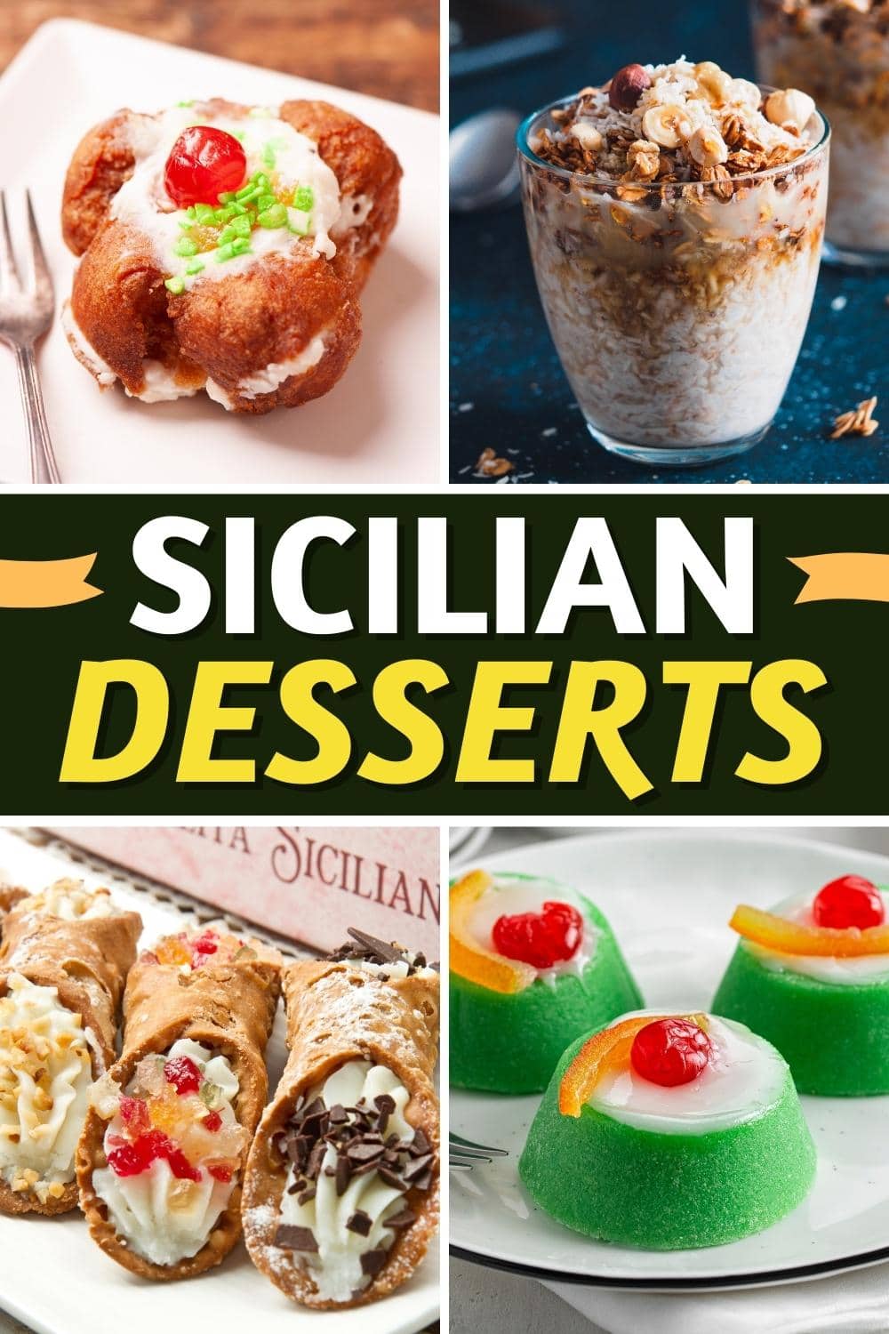 Most Popular Sicilian Desserts And Sweets Insanely Good