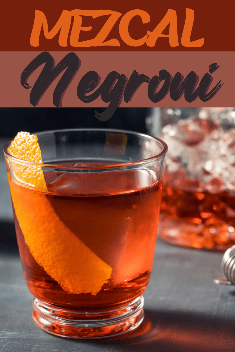 Mezcal Negroni Cocktail Recipe Insanely Good