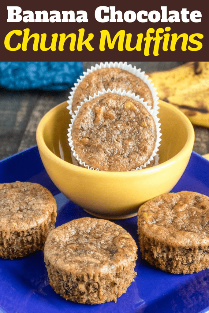 Banana Chocolate Chunk Muffins - 85