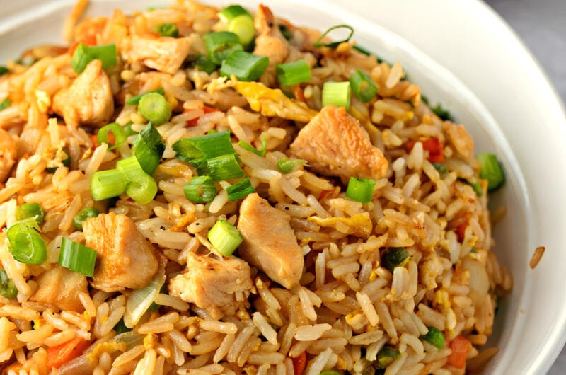 Easy Chicken Fried Rice - Better Than Takeout