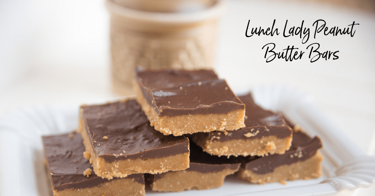 Lunch Lady Peanut Butter Bars Insanely Good