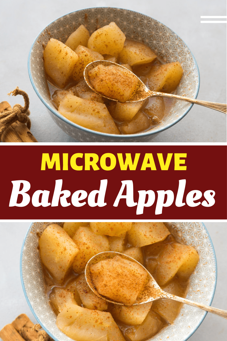 Microwave Baked Apples Insanely Good 7703