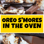 Oreo Smores in the Oven