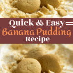 Quick and Easy Banana Pudding