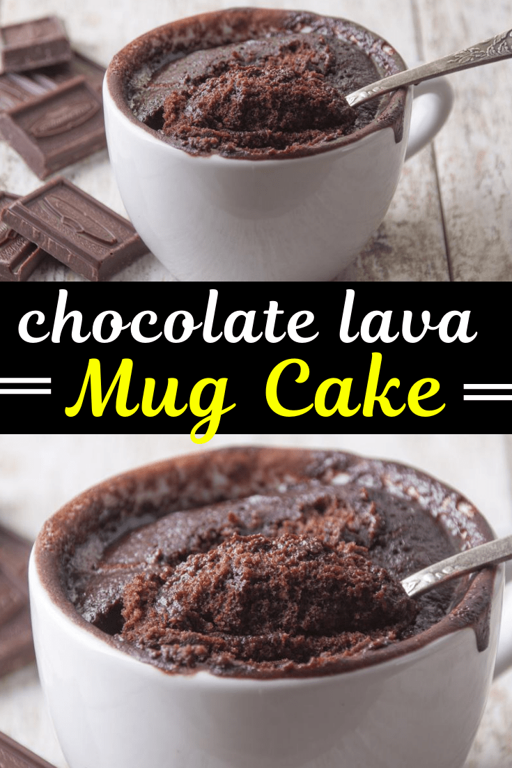 Chocolate Lava Mug Cake - Insanely Good