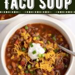 Easy Crockpot Taco Soup Recipe