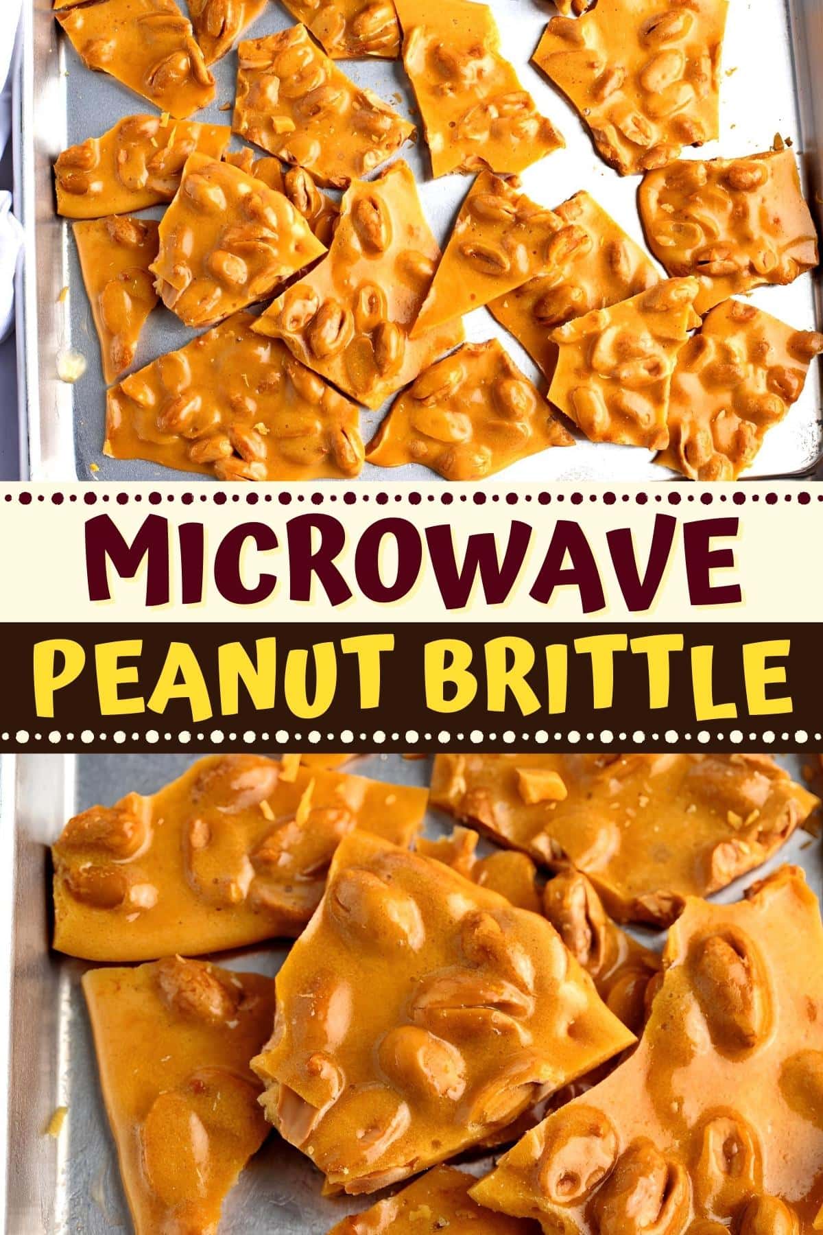 Microwave Peanut Brittle - Insanely Good