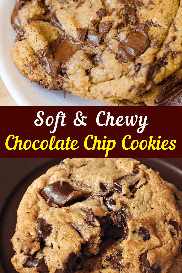 Soft and Chewy Chocolate Chip Cookies - Insanely Good