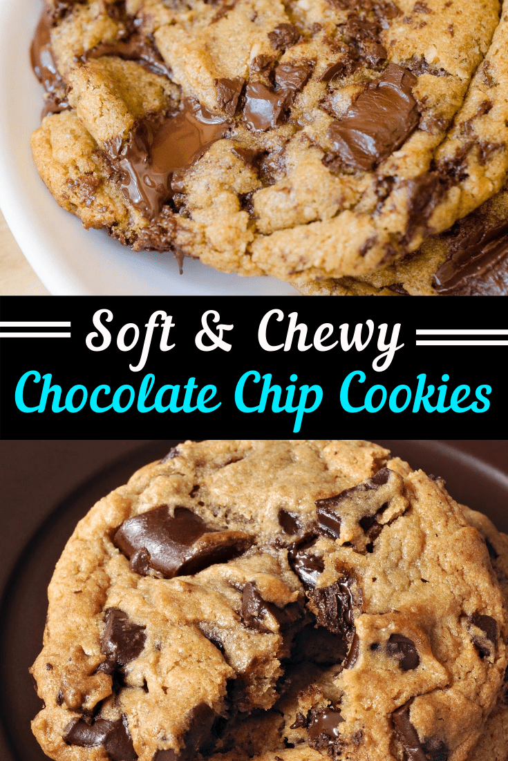 Soft and Chewy Chocolate Chip Cookies - Insanely Good