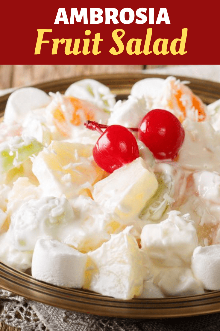 Ambrosia Salad (The BEST Fruit Salad) - Insanely Good