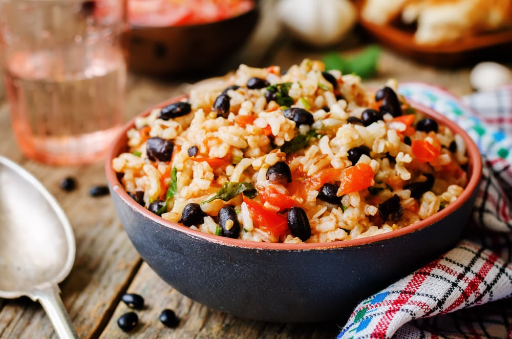 Black beans and Rice