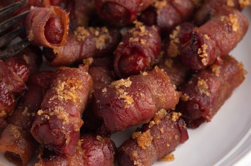 Little Smokies Wrapped in Bacon (Just 3 Ingredients!)