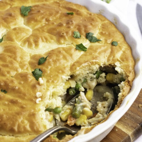 Chicken Pot Pie (Quick & Easy Recipe) - Our Zesty Life