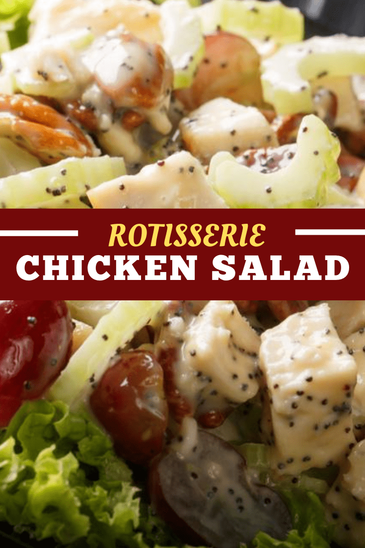 Rotisserie Chicken Salad Recipe - Insanely Good