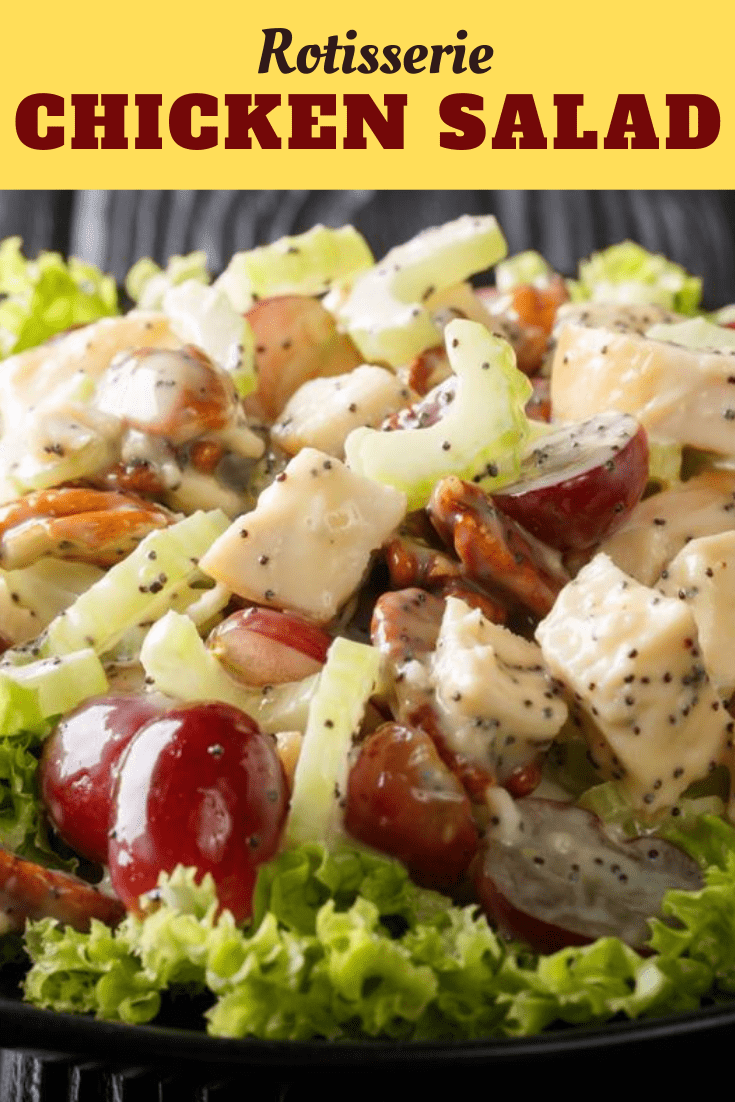 Rotisserie Chicken Salad Recipe - Insanely Good