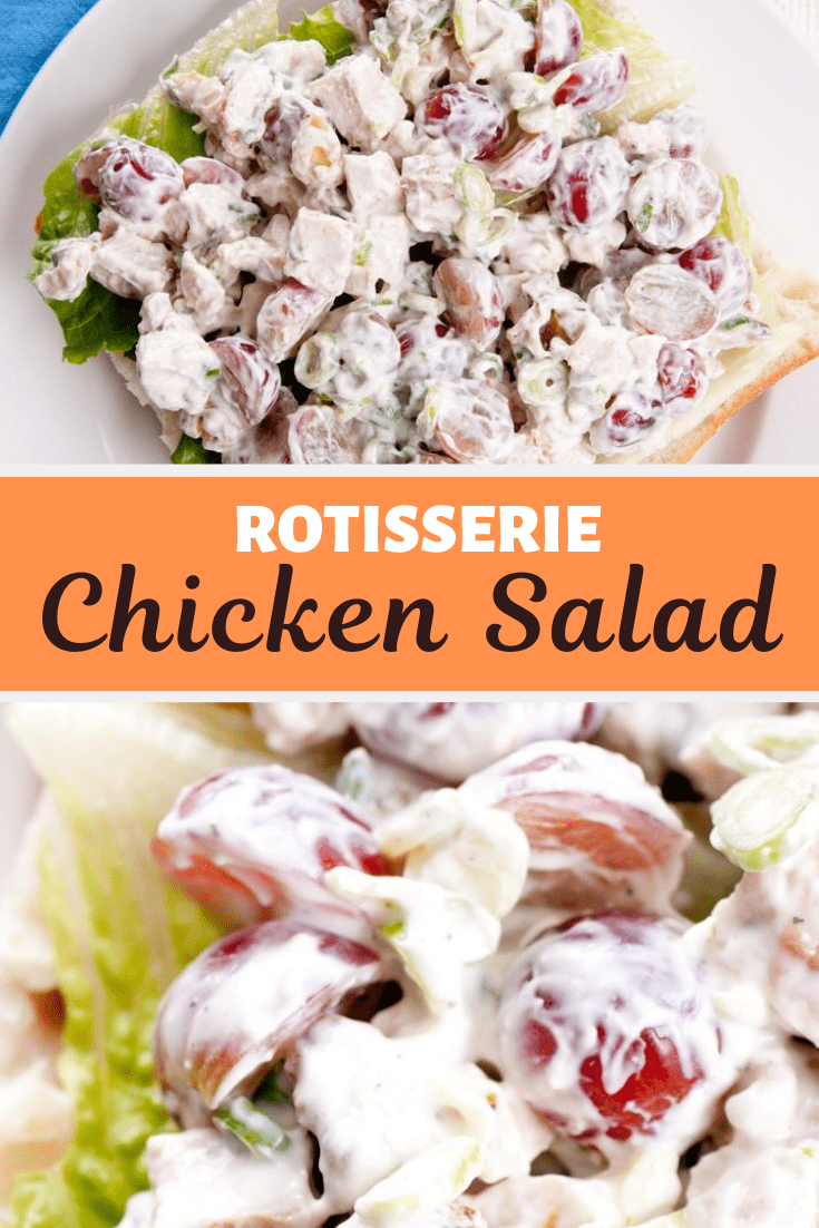 Rotisserie Chicken Salad Recipe - Insanely Good