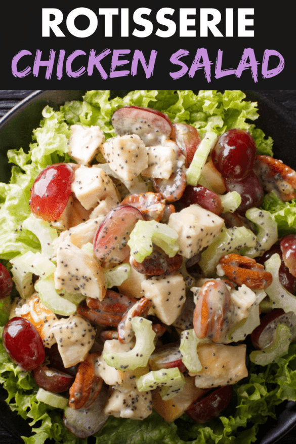 Rotisserie Chicken Salad Recipe - Insanely Good