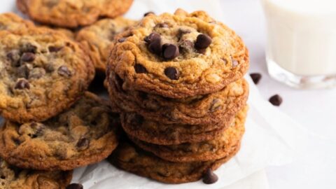 Sweet Homemade Soft and Chewy Chocolate Chip Cookies