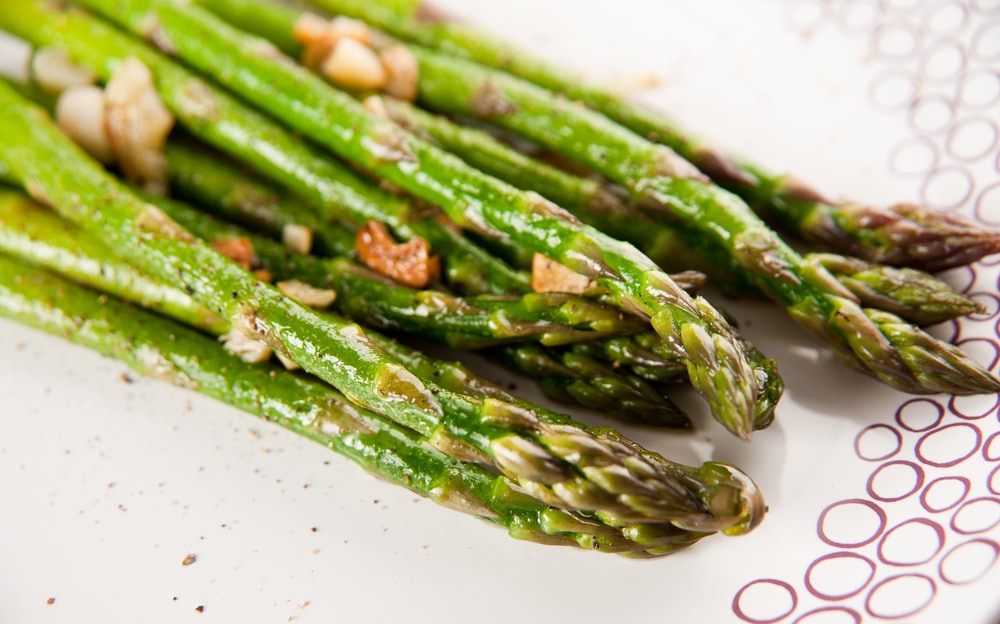 Steamed Asparagus