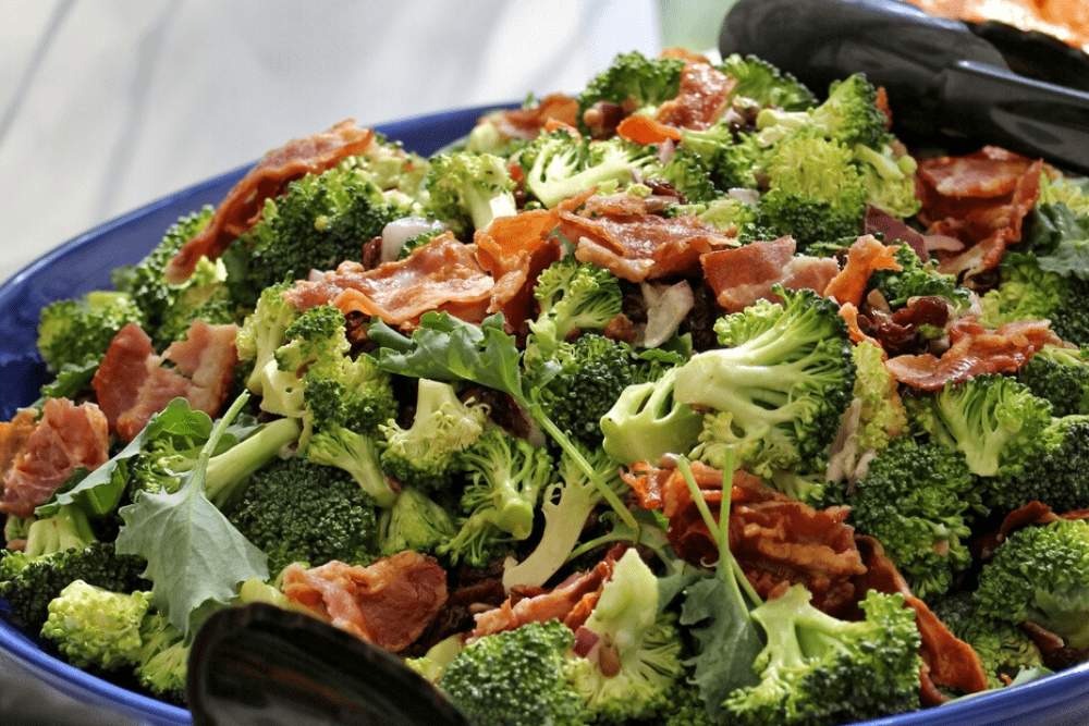 bacon broccoli salad