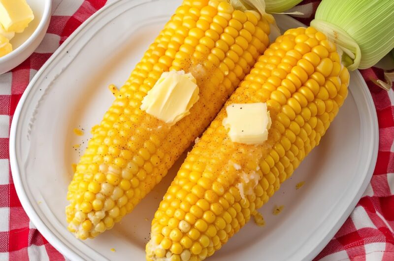 How to Microwave Corn on the Cob (Easiest Way)