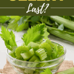 How Long Does Celery Last