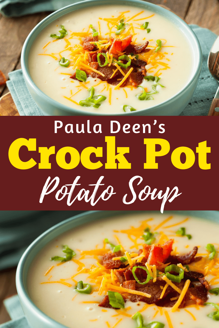 Paula Deen’s Crockpot Potato Soup Insanely Good