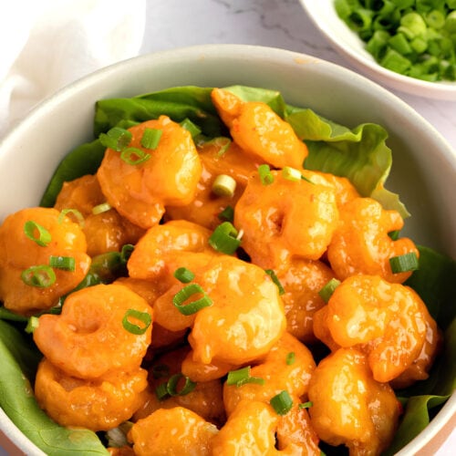 Cajun Shrimp - Crunchy Creamy Sweet