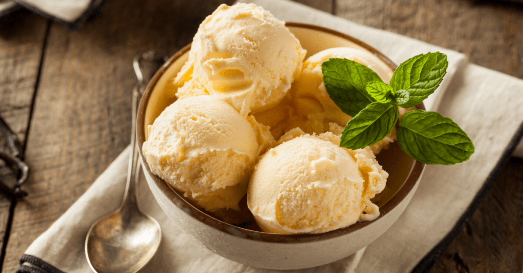 Home Organic Vanilla Ice Cream