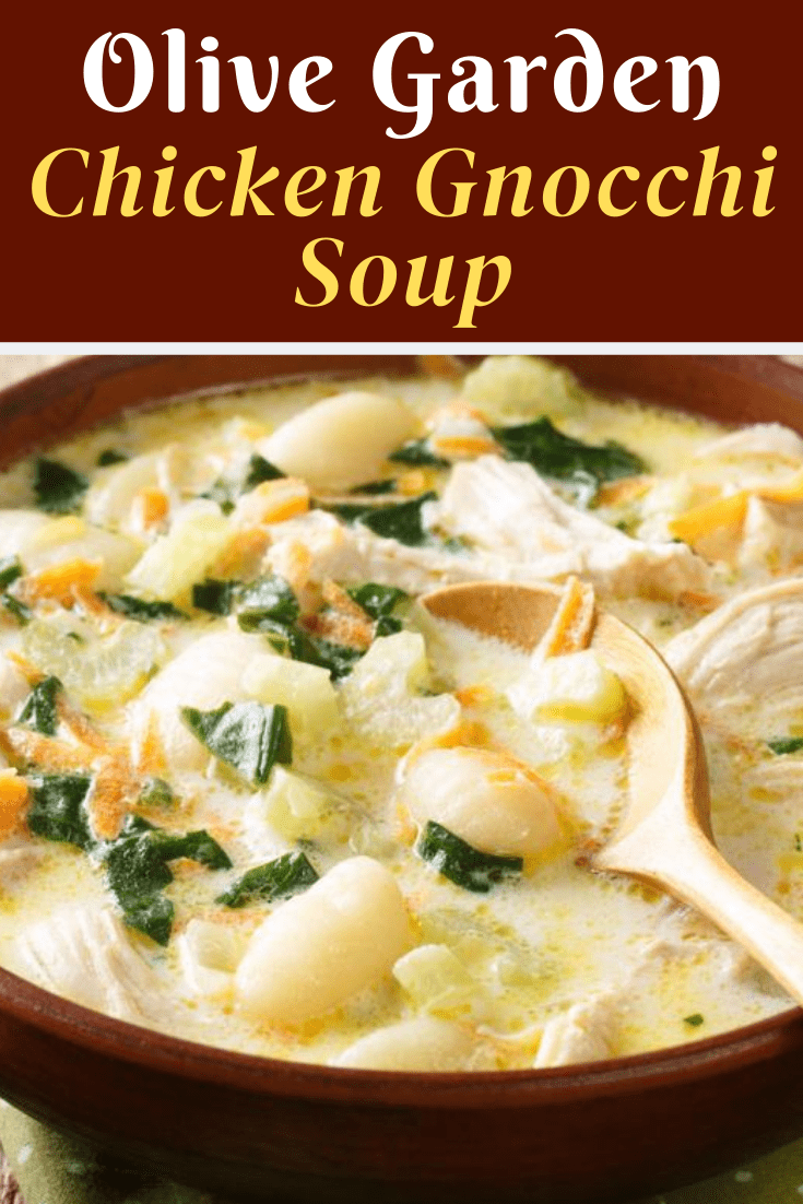 Olive Garden Chicken Gnocchi Soup (Copycat Recipe) - Insanely Good