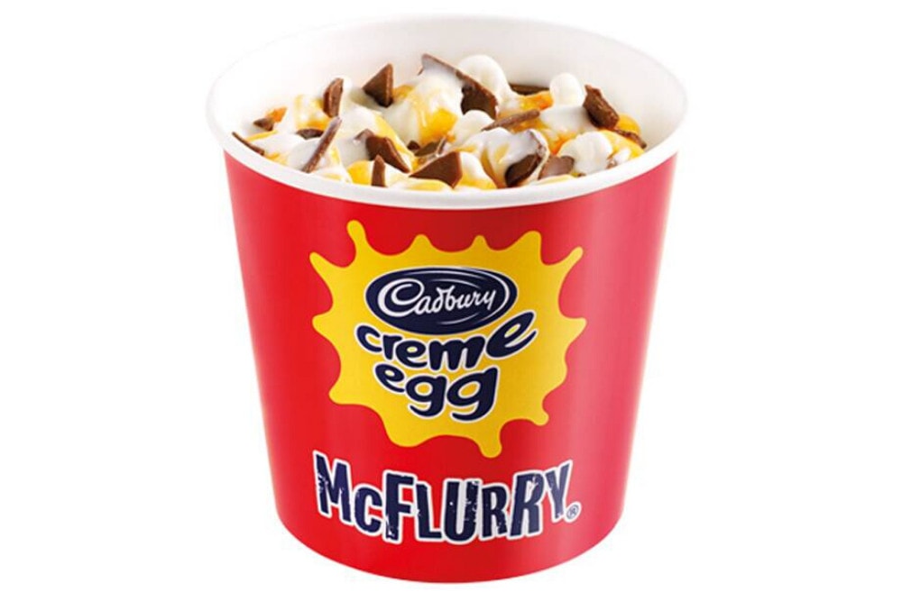 Cadbury Creme Egg Mcflurry