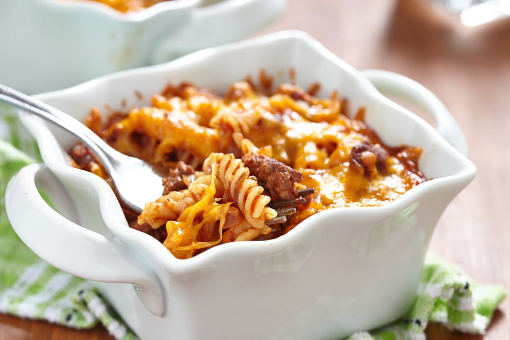 Meaty Mac and Cheese