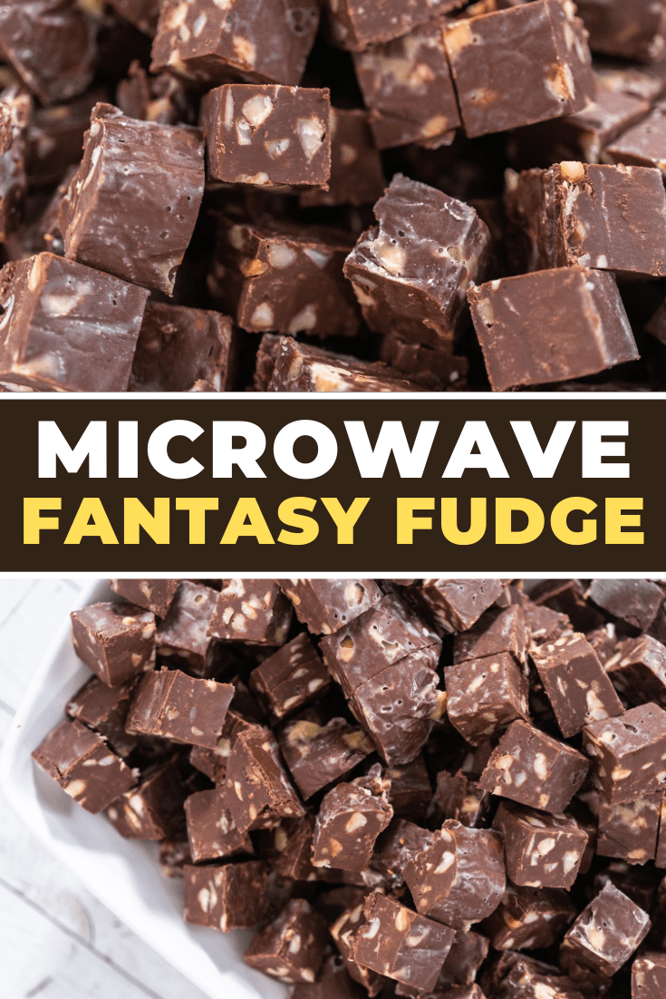Microwave Fantasy Fudge - Insanely Good