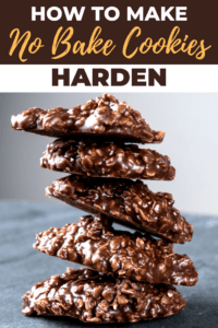 How to Make No Bake Cookies Harden - Insanely Good