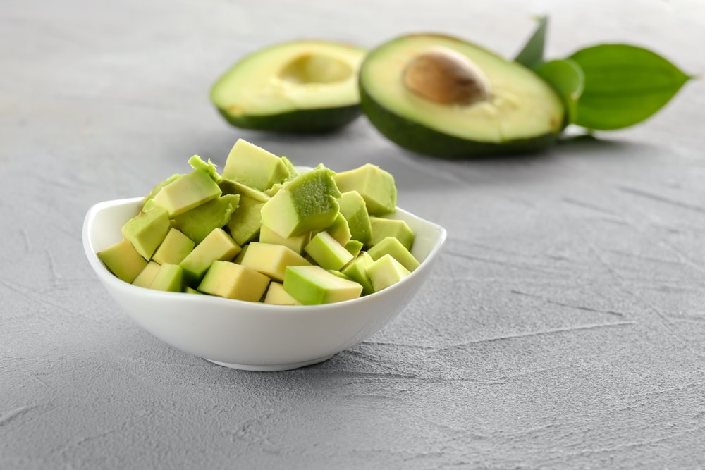 Sliced Avocadoes