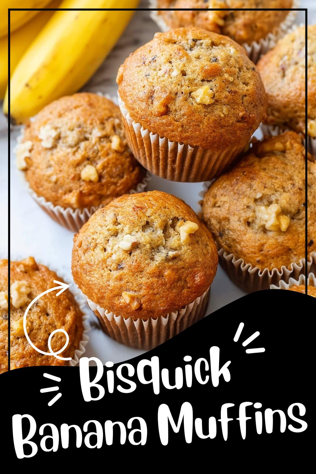 Bisquick Banana Muffins