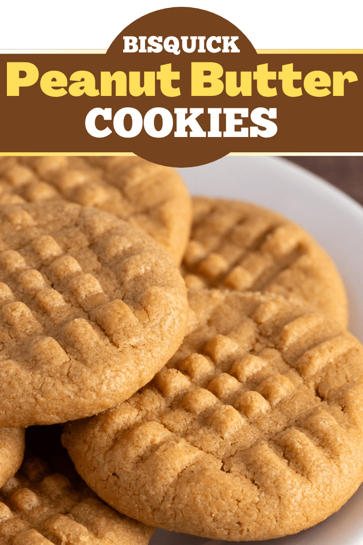 Bisquick Peanut Butter Cookies - Insanely Good