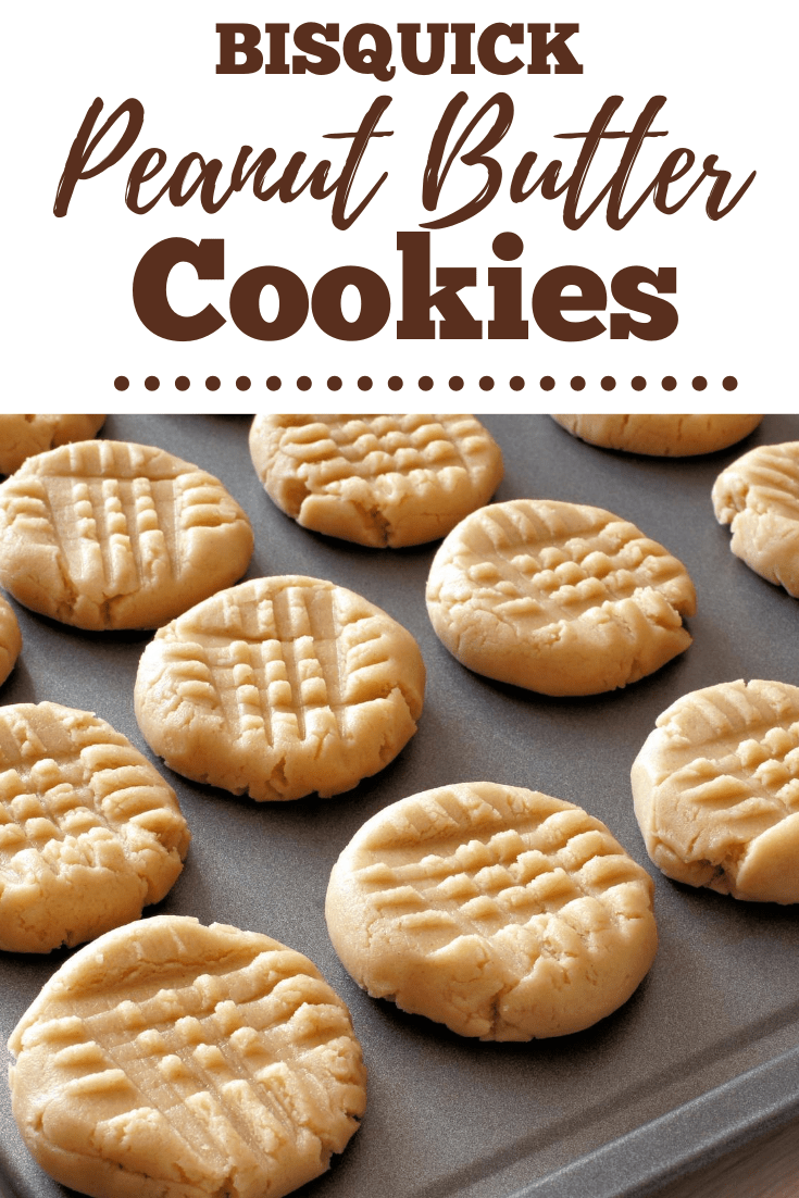 Bisquick Peanut Butter Cookies Insanely Good