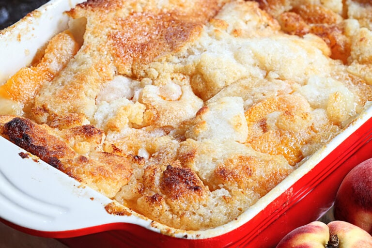 Bisquick Peach Cobbler Recipe Insanely Good