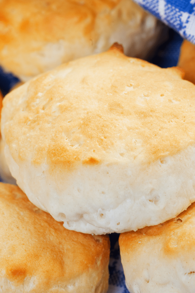 Buttermilk Biscuits Stacked