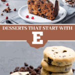 Desserts That Start With E