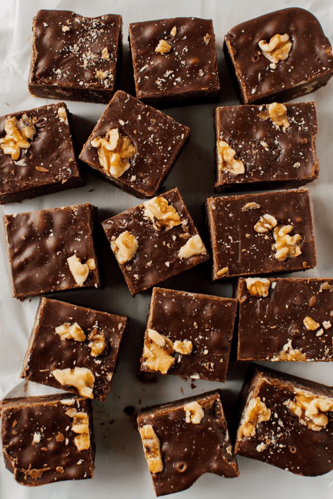 Fantasy Fudge with Chopped Nuts