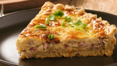 Homemade Quiche Lorraine