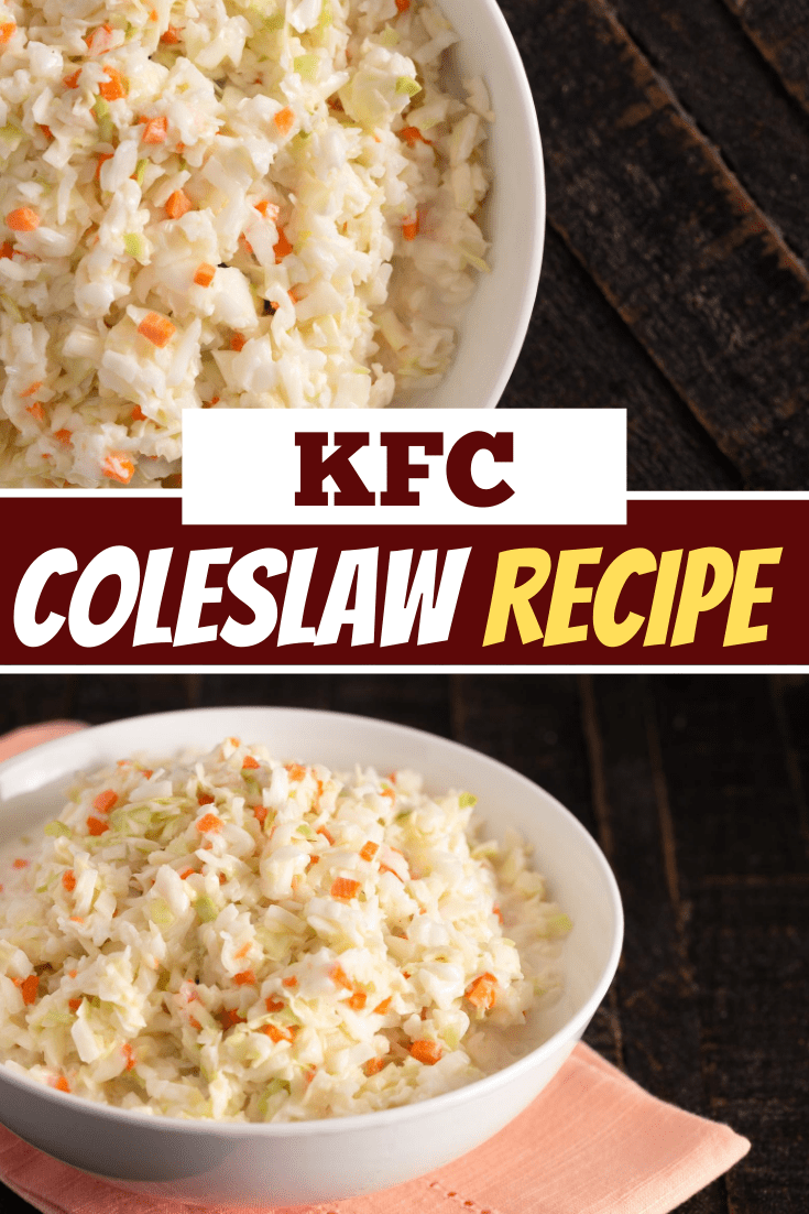 KFC Coleslaw Copycat Recipe - Insanely Good