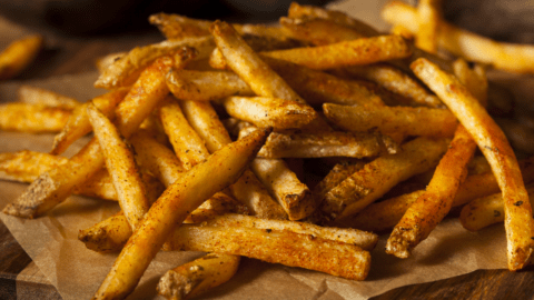 Popeye's Fries With Cajun Seasoning