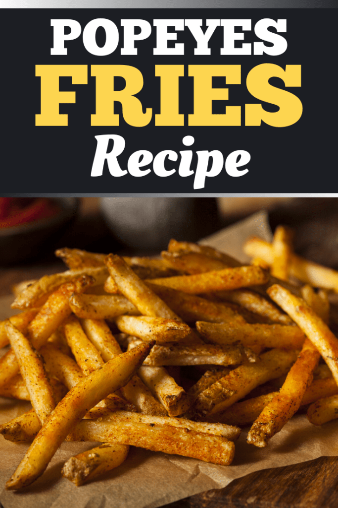 Popeyes Fries Recipe Pin