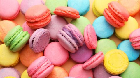 Sweet Colorful Macarons