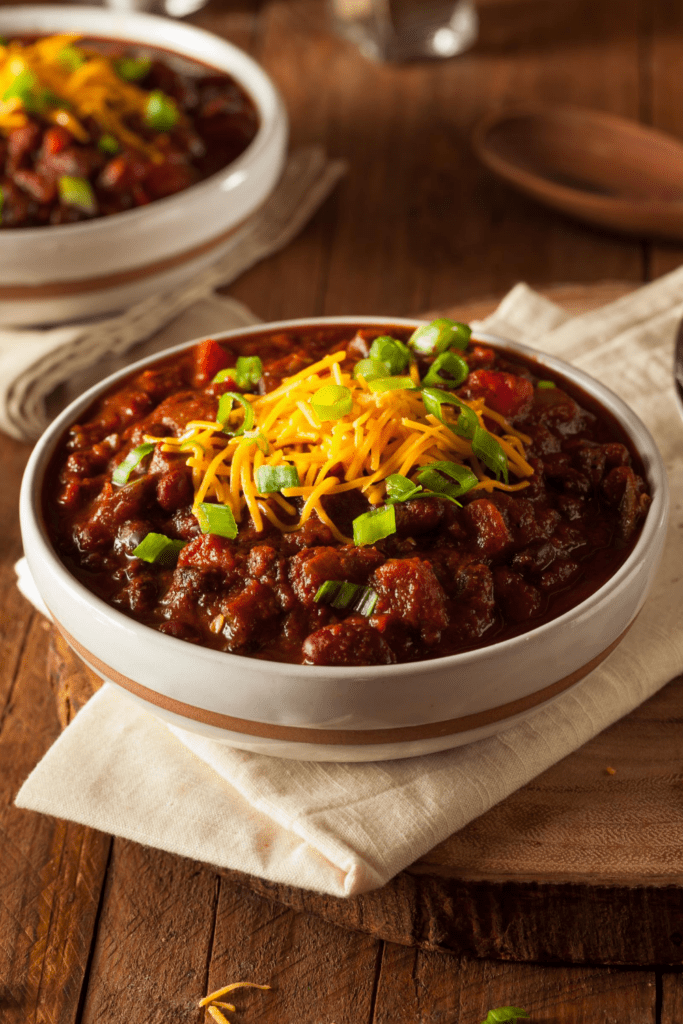 Chili Con Carne With Cheese