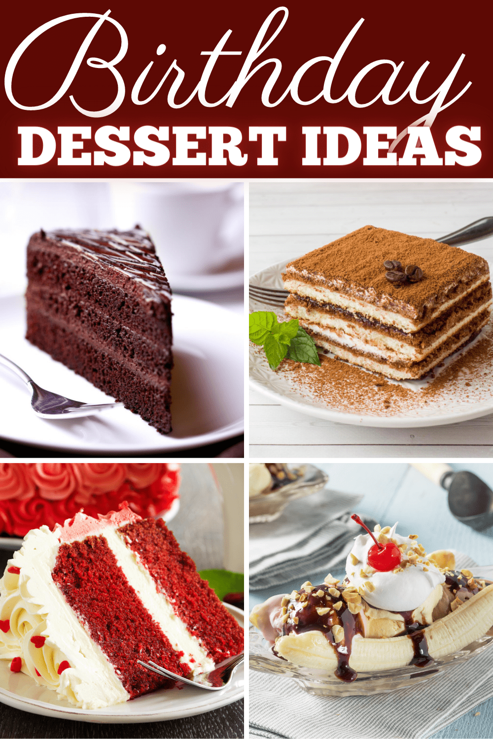 18 Birthday Dessert Ideas - Insanely Good