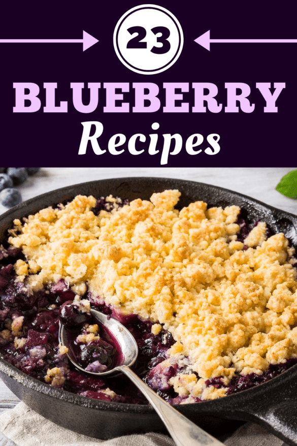 23 Best Blueberry Recipes (+ Easy Blueberry Desserts) - Insanely Good